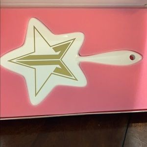 White glitter Jeffree Star mirror